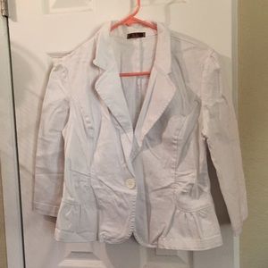blezer d m b m women white sizes L